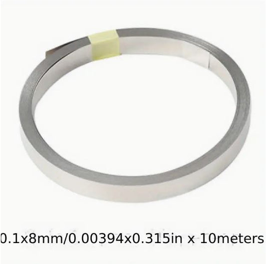 10m/Roll 18650 Li-ion Battery Nickel Plated Strip Connector - Little Tokyo SA