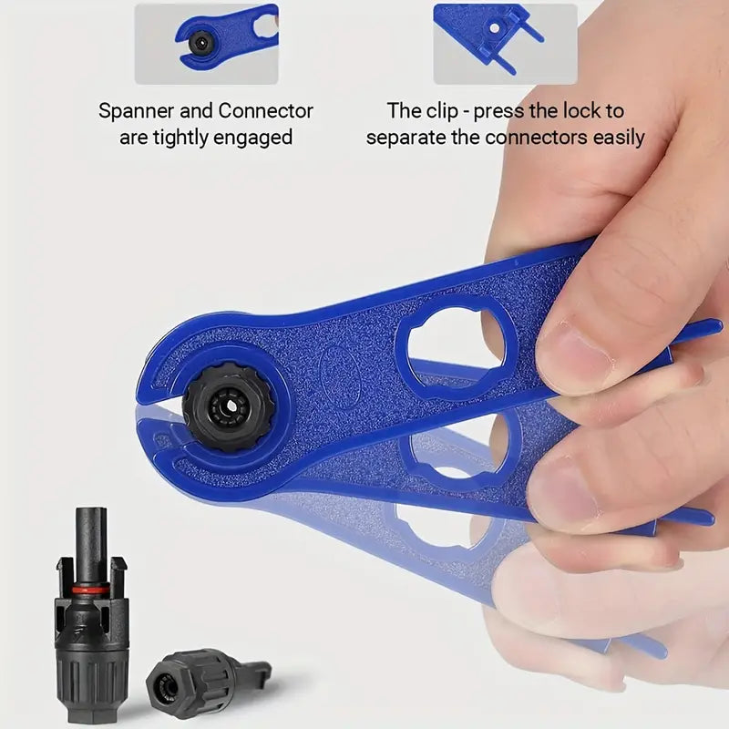 10 Pairs Solar Panel Connector Solar Connector Male/Female Plug With 2pcs Wrench - Little Tokyo SA