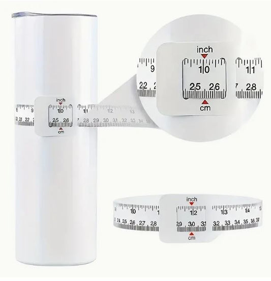 Measuring Tape Sublimation Blank Cylinder Width Measuring Tape