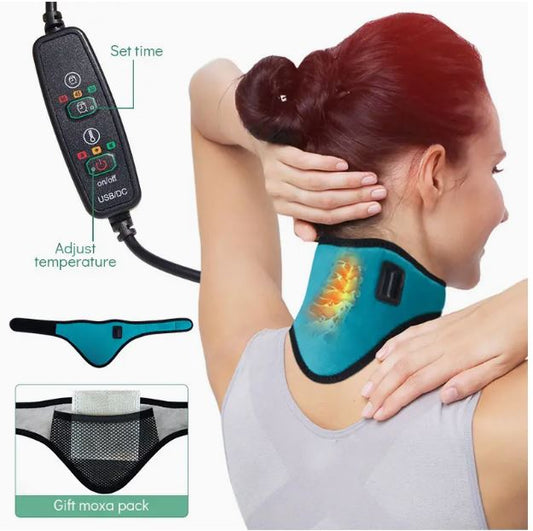 1pc Graphene Electric Low Pressure Heating Neck Protector - Little Tokyo SA