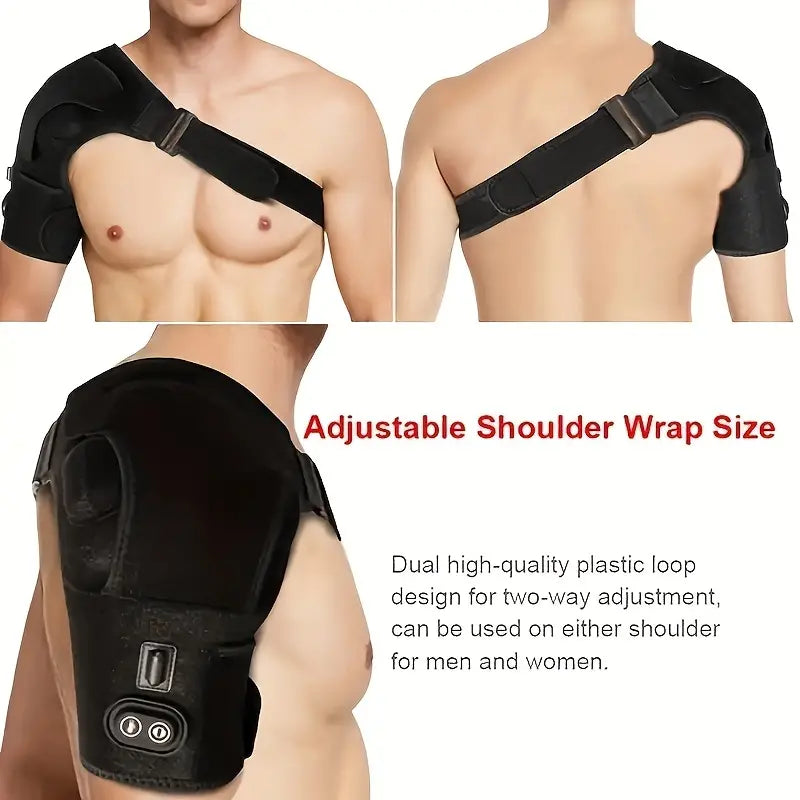Relax And Rejuvenate With The USB Heated Shoulder Massager Brace - Little Tokyo SA