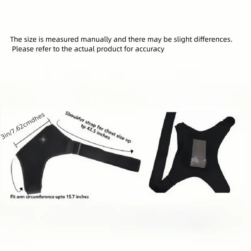 Relax And Rejuvenate With The USB Heated Shoulder Massager Brace - Little Tokyo SA