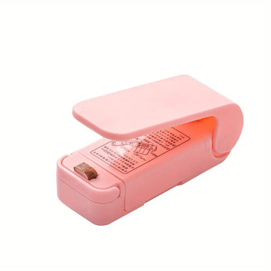 Compact Easy-Seal Snack Sealer - Portable Mini Plastic Bag Vacuum Sealer - Little Tokyo SA