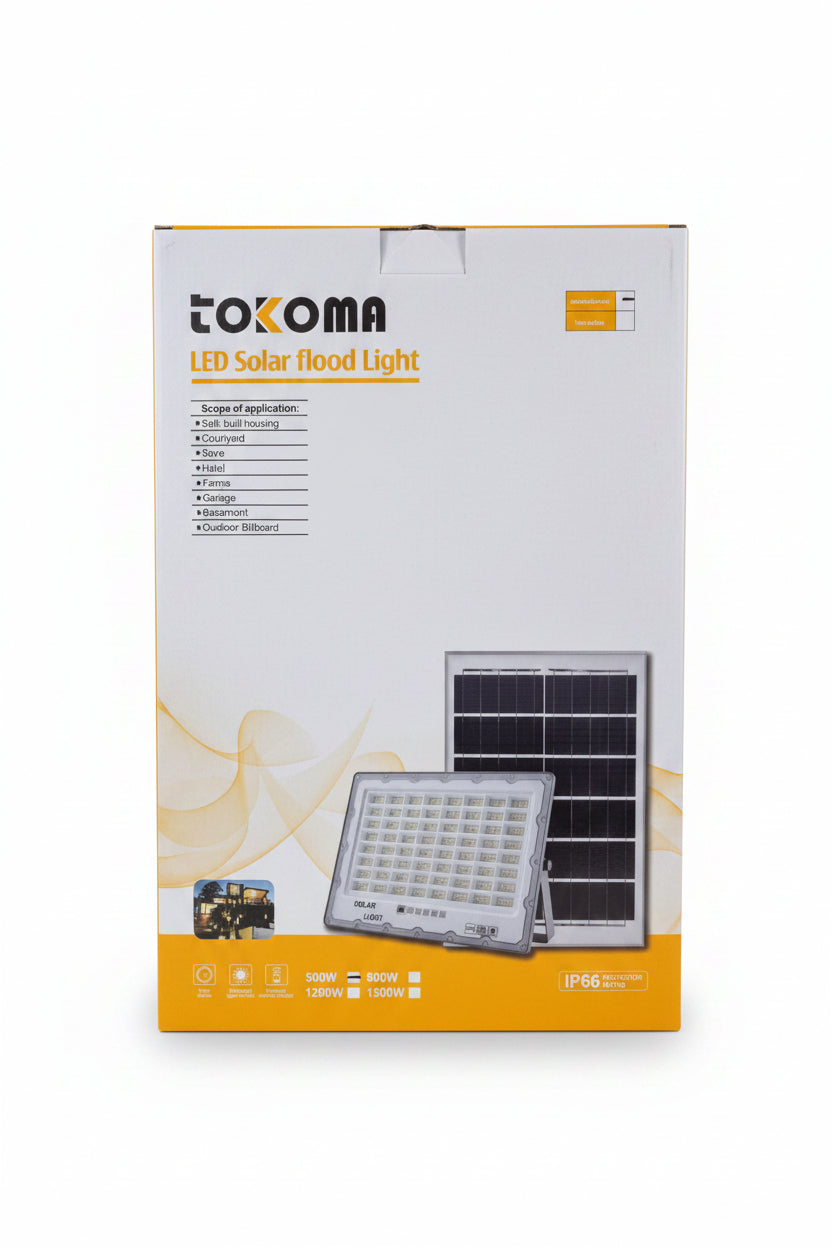 Tokoma LED Solar Flood Light