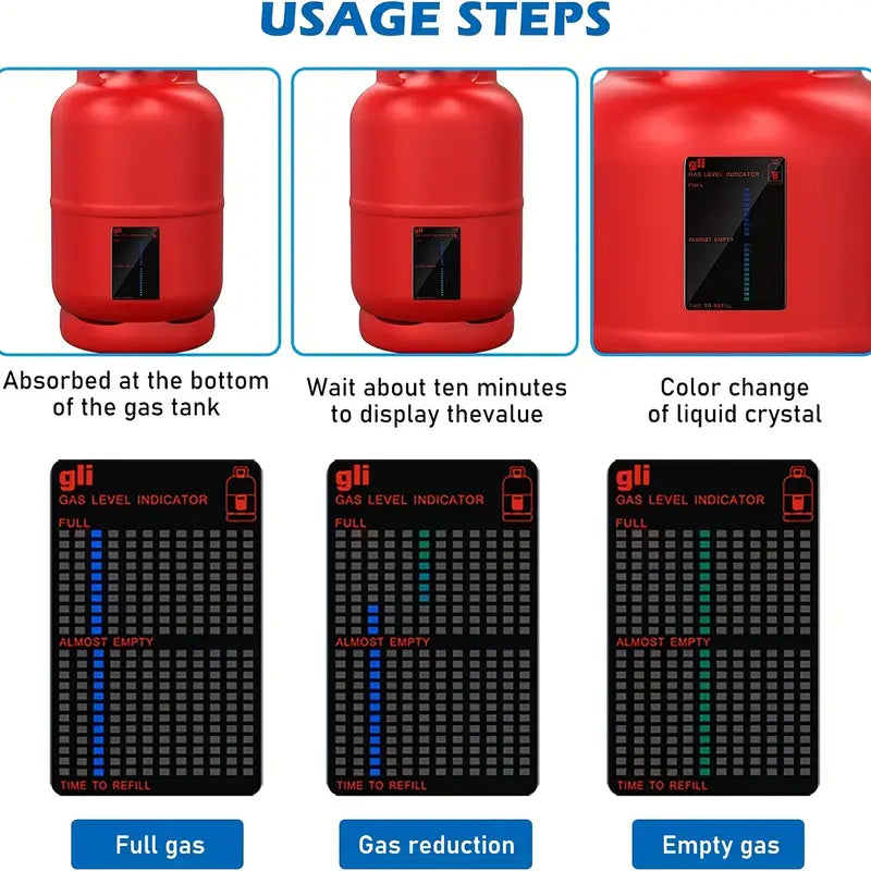 1pc Magnetic Gas Tank Level Indicator