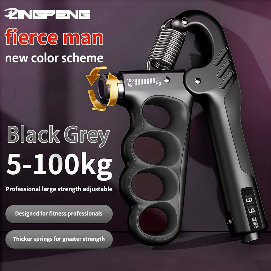 5-100kg Counting Hand Grip Strengthener