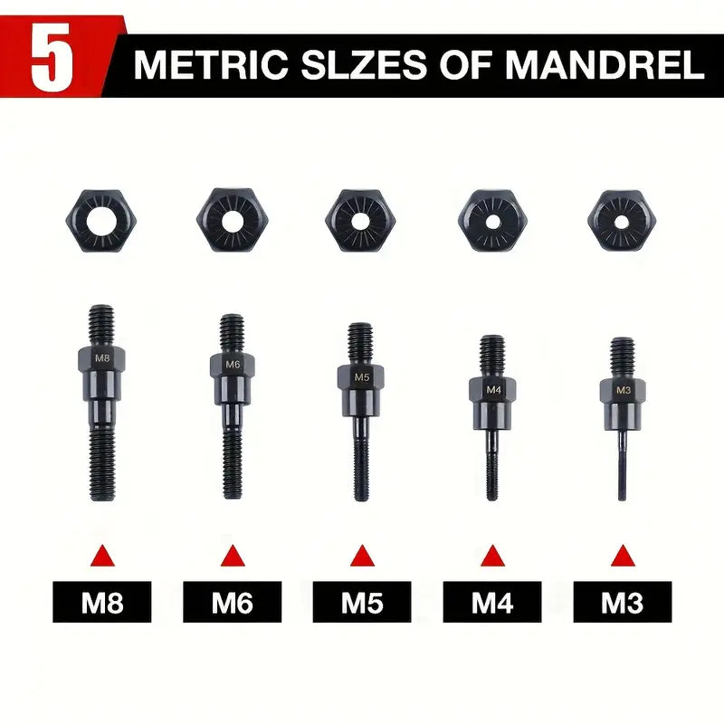 Manual Rivet Nut Gun Kit