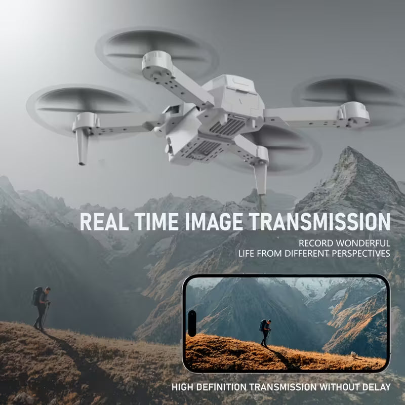 FACEGLE E88 Nova Optical Flow Drone - 360° Spinning, Foldable Wings