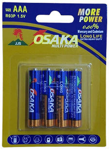 AAA 1.5V Osaka Batteries - Little Tokyo SA