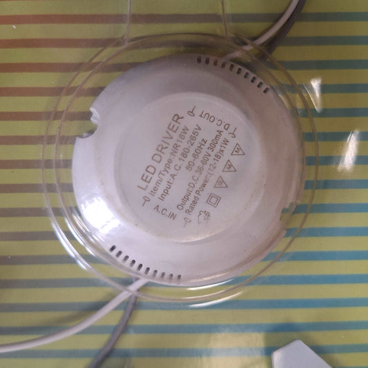 LED 18W Ceiling Light With Driver