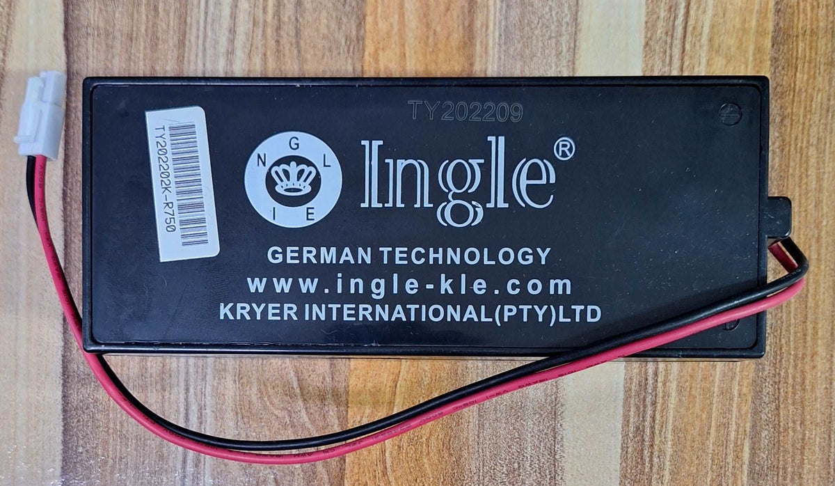 ET Ingle valve regulated gel battery 24V 3.5Ah with terminals and label visible, designed for reliable power storage.