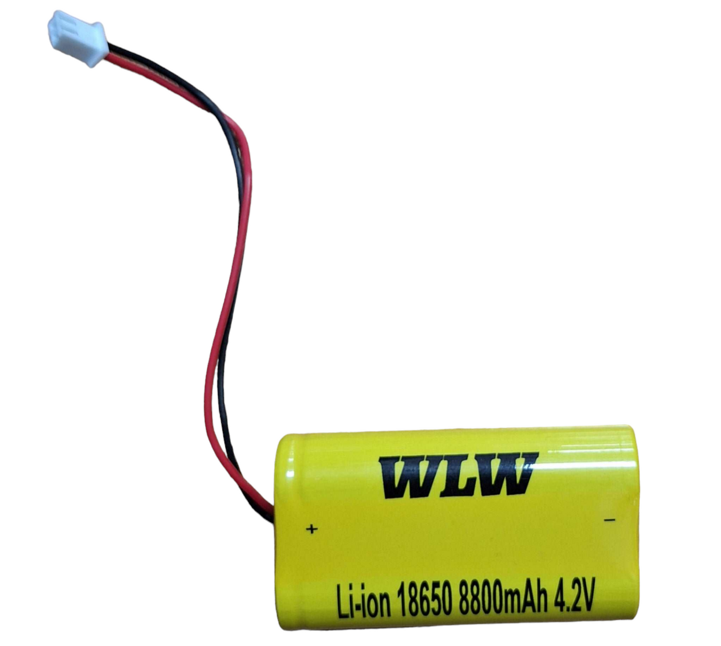WLW Li-ion 18650 8800mAh 4.2V battery pack With 2 Pin Connector - Little Tokyo SA