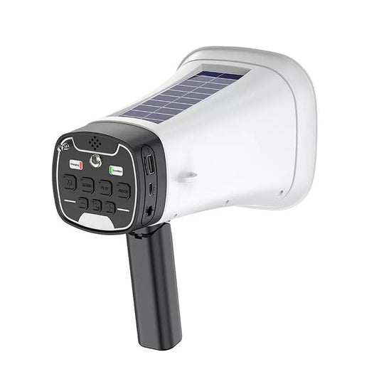 Wireless Solar Powered Loud Hailer Speake - Little Tokyo SA