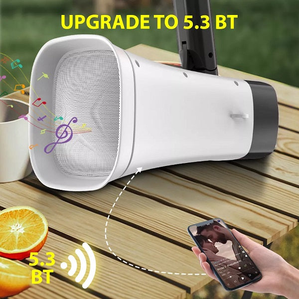 Wireless Solar Powered Loud Hailer Speake - Little Tokyo SA