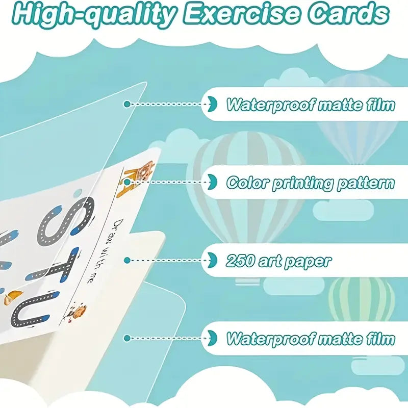 32 pages of Reusable Educational Practice Books