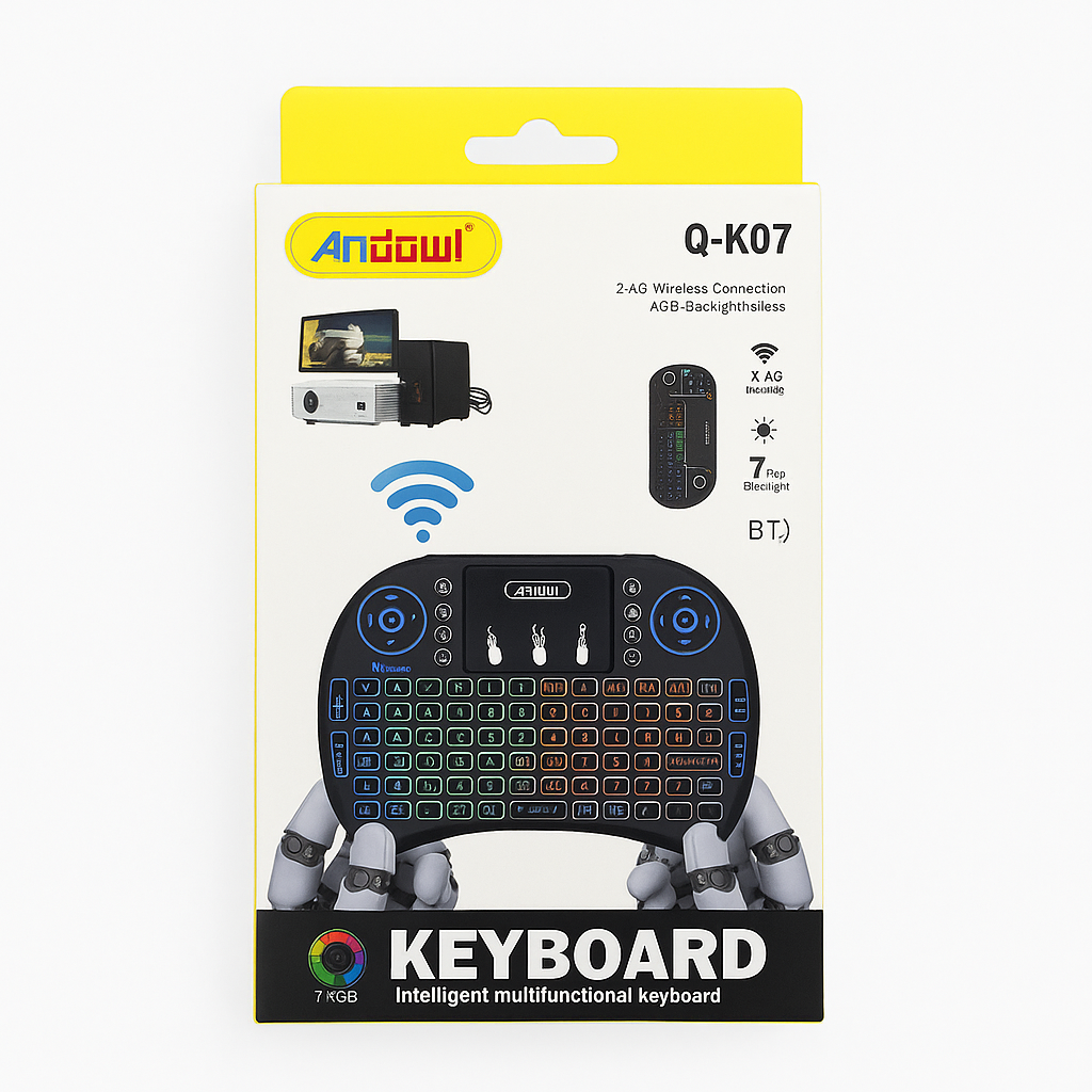 Mini Keyboard - BT+2.4G Wireless Dual Mods