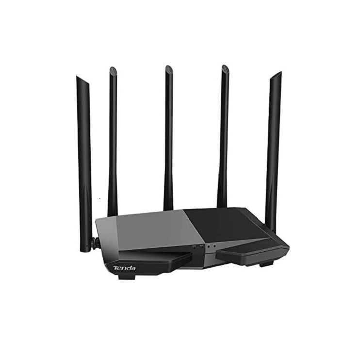 AC7 Tenda 5 Antenna AC1200 Smart Dual Band Wifi Router - Little Tokyo SA