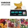 Accurate Aorlis 40kg weighing scale by ET, compact digital scale with easy-to-read display for home and professional use.