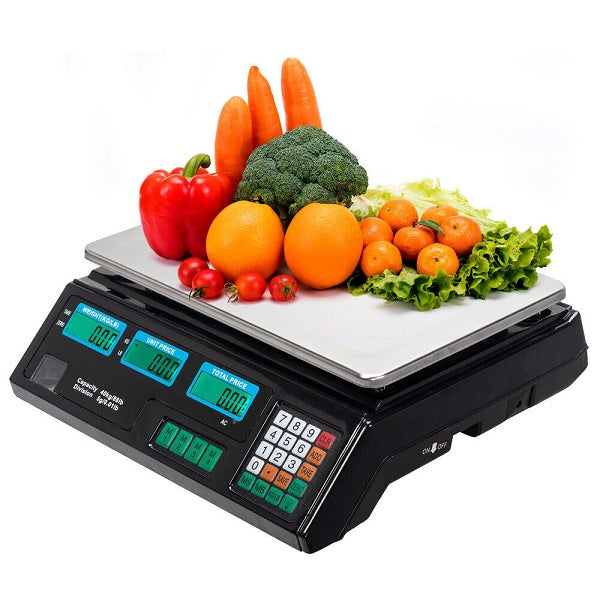 Accurate Aorlis 40kg weighing scale by ET, compact and easy-to-read digital display for home or professional use.