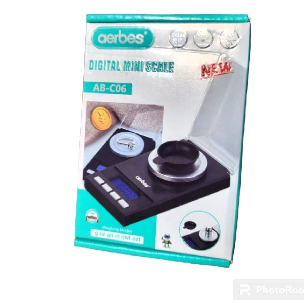 Aerbes AB-C06 Jewelry Scale LCD Display 4.5 Digits 100g/0.01g - Little Tokyo SA
