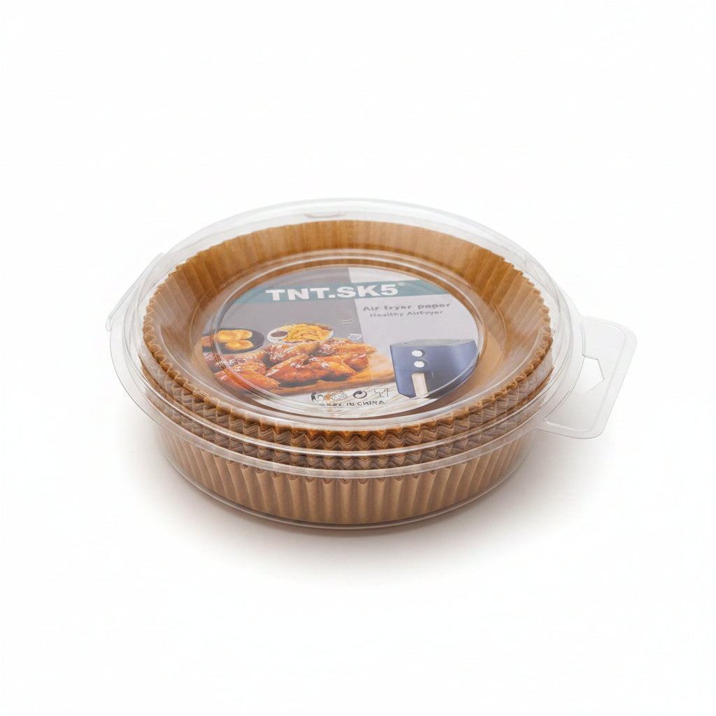 16cm Circular Air Fryer Paper - 60pcs