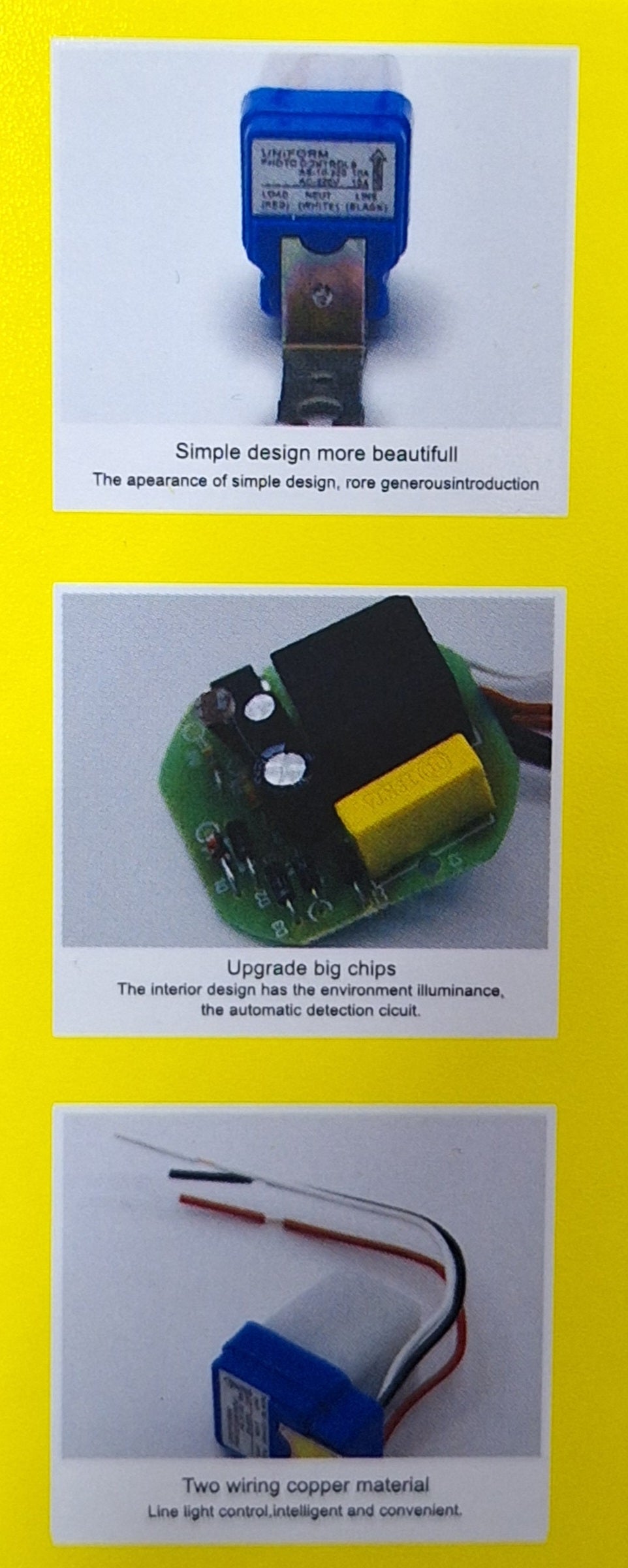 Little Tokyo SA Andowl 24V street and road auto control switch for automated traffic management and safety.