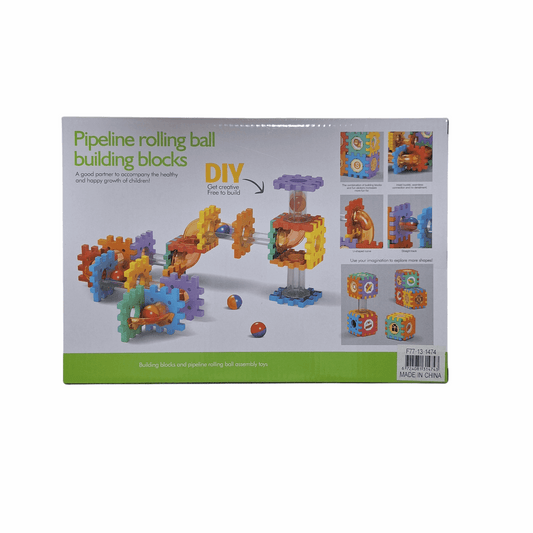 Pipeline Rolling Ball Building Blocks: Create Dynamic Tracks for Endless Fun!