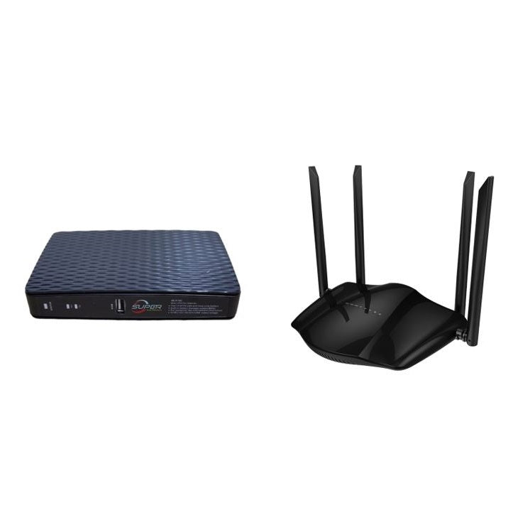 Bvot B27 Wireless Wifi Router 4G lite +SE-P18C 8800mah Mini UPS - Little Tokyo SA