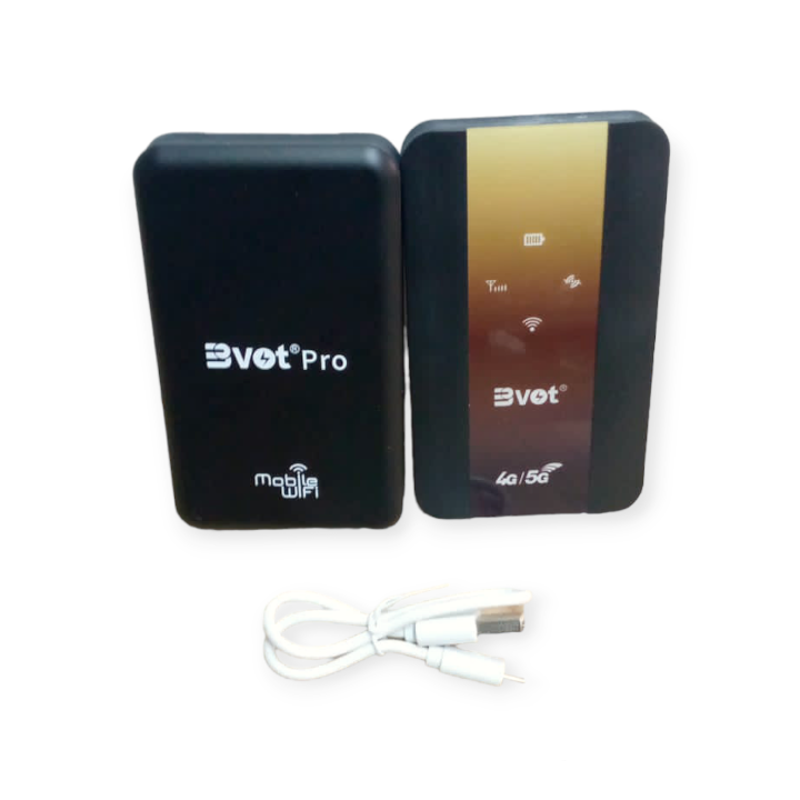 Bvot PW510 Pro 4g/5g Mobile Rechargeable Wifi Pocket Router - Little Tokyo SA