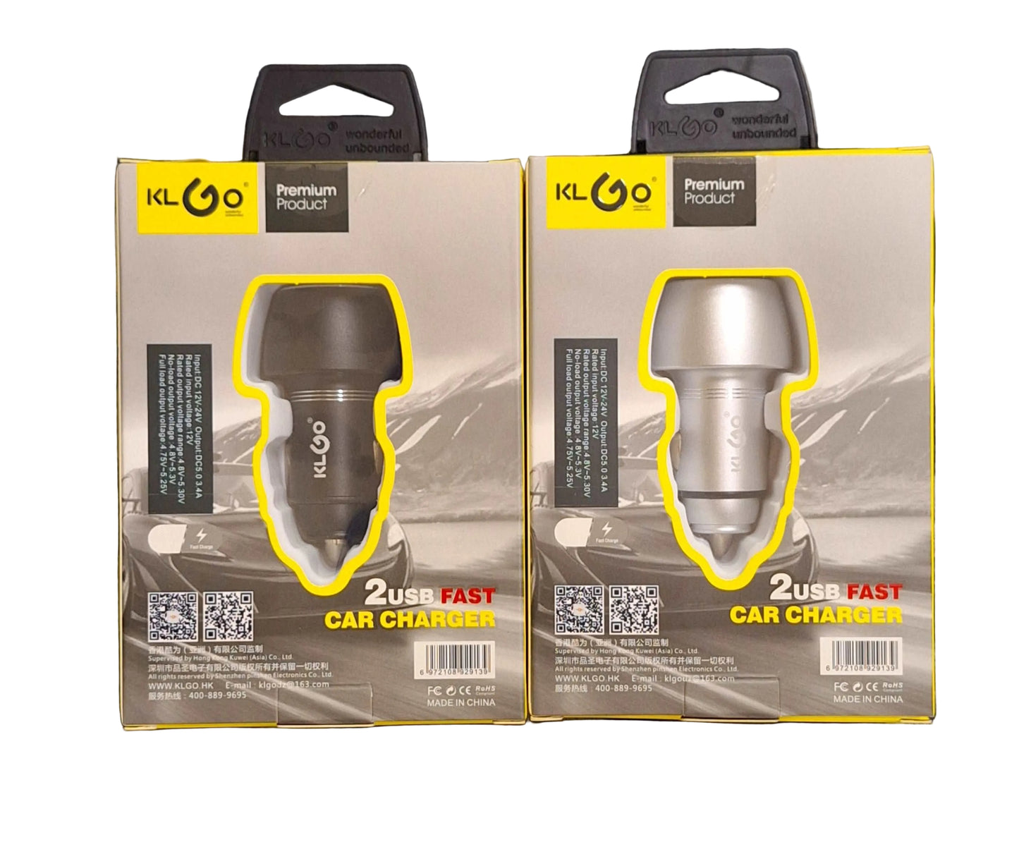 2 Port USB Car Charger