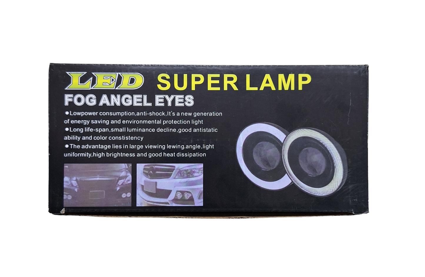 Universal White LED Fog Angel Eyes - Little Tokyo SA