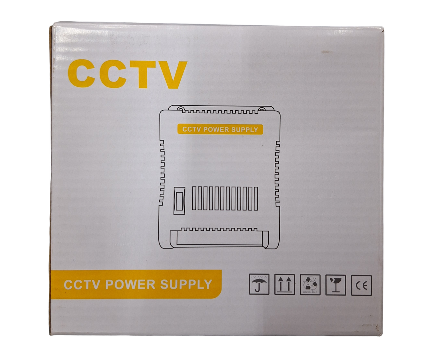 CJ 8 CHANNEL 220v to 12V CCTV Power Supply - Little Tokyo SA