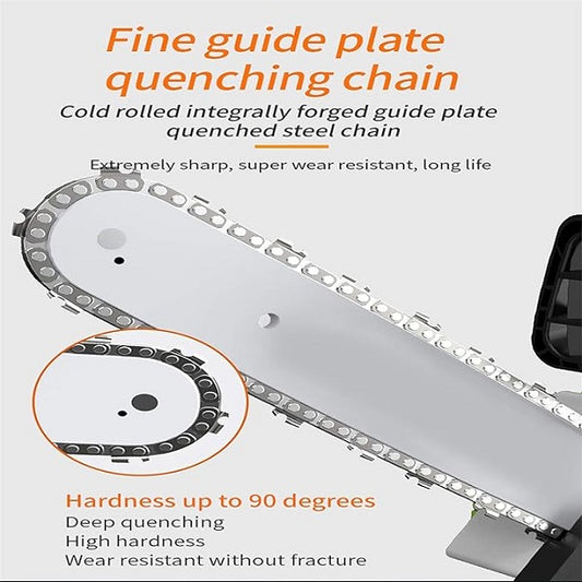 Jiageng JG20375056 Cordless Electric Chainsaw 2 x 25V 15000mah Battery - Little Tokyo SA