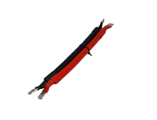 20cm 15mm DC Cables for Inverter/Battery Connections with Lugs - Little Tokyo SA
