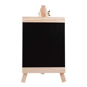 Black Tripod Chalkboard 20x36cm - Little Tokyo SA