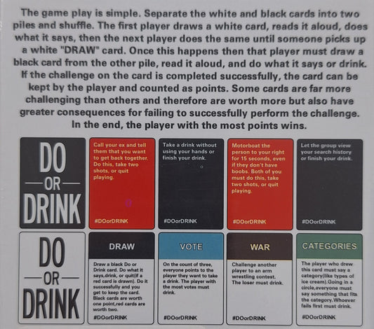 Do or Drink - Win or Blackout! - Little Tokyo SA