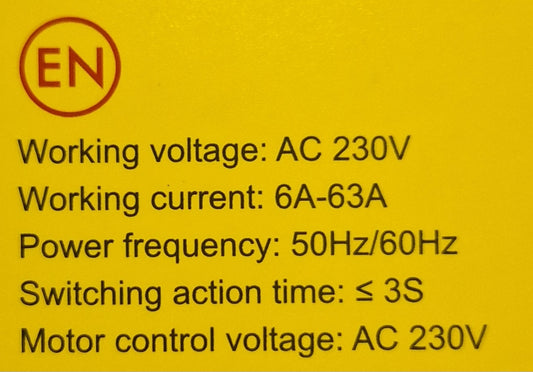 Dual Power Transfer Switch - Little Tokyo SA