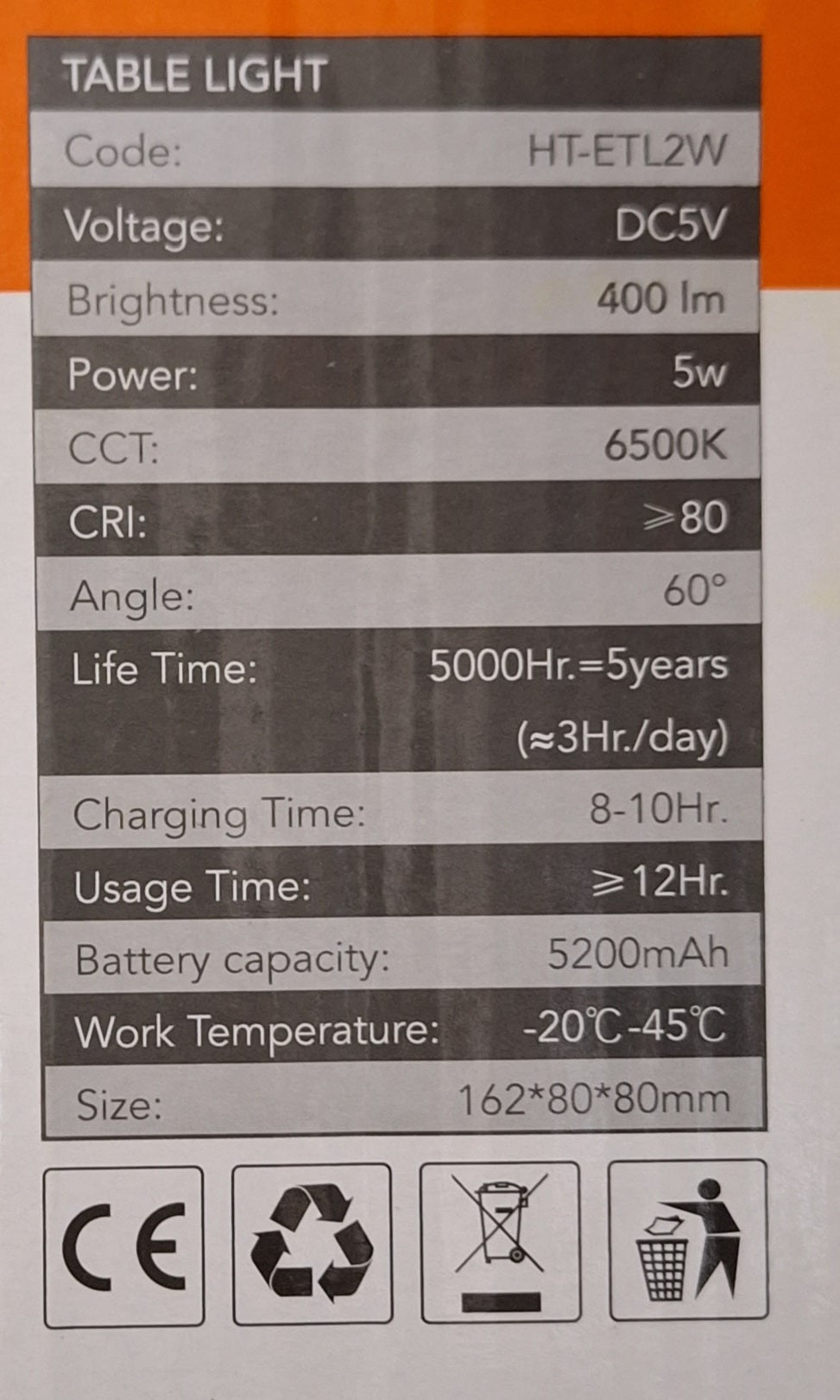 Hello Today LED Emergency Torch - Little Tokyo SA