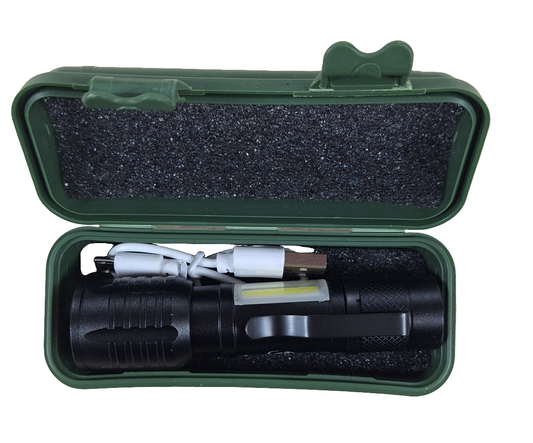 Rechargeable LED Mini Bright Torch - Little Tokyo SA