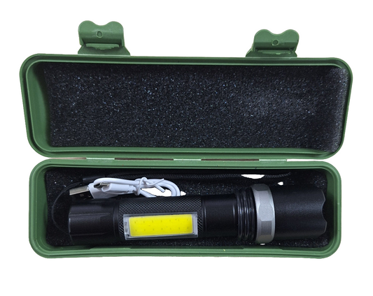 Rechargeable LED Torch - Little Tokyo SA