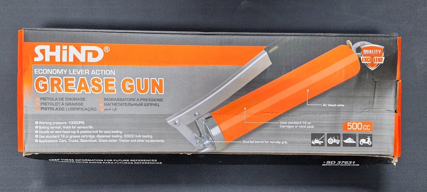 Shind Economy Lever Action Grease Gun - Little Tokyo SA