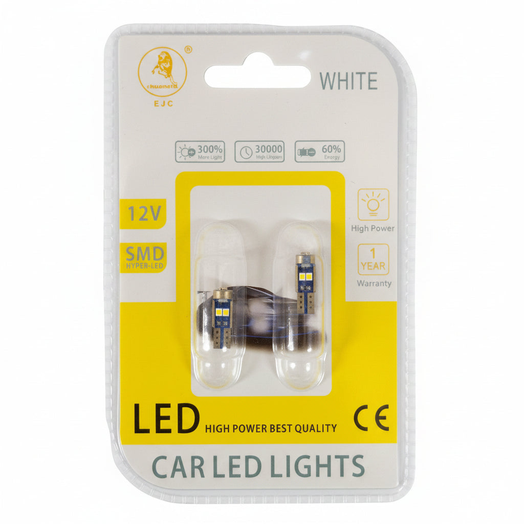 T5 2pc 12V SMD Hyper-LED For Cars - Little Tokyo SA