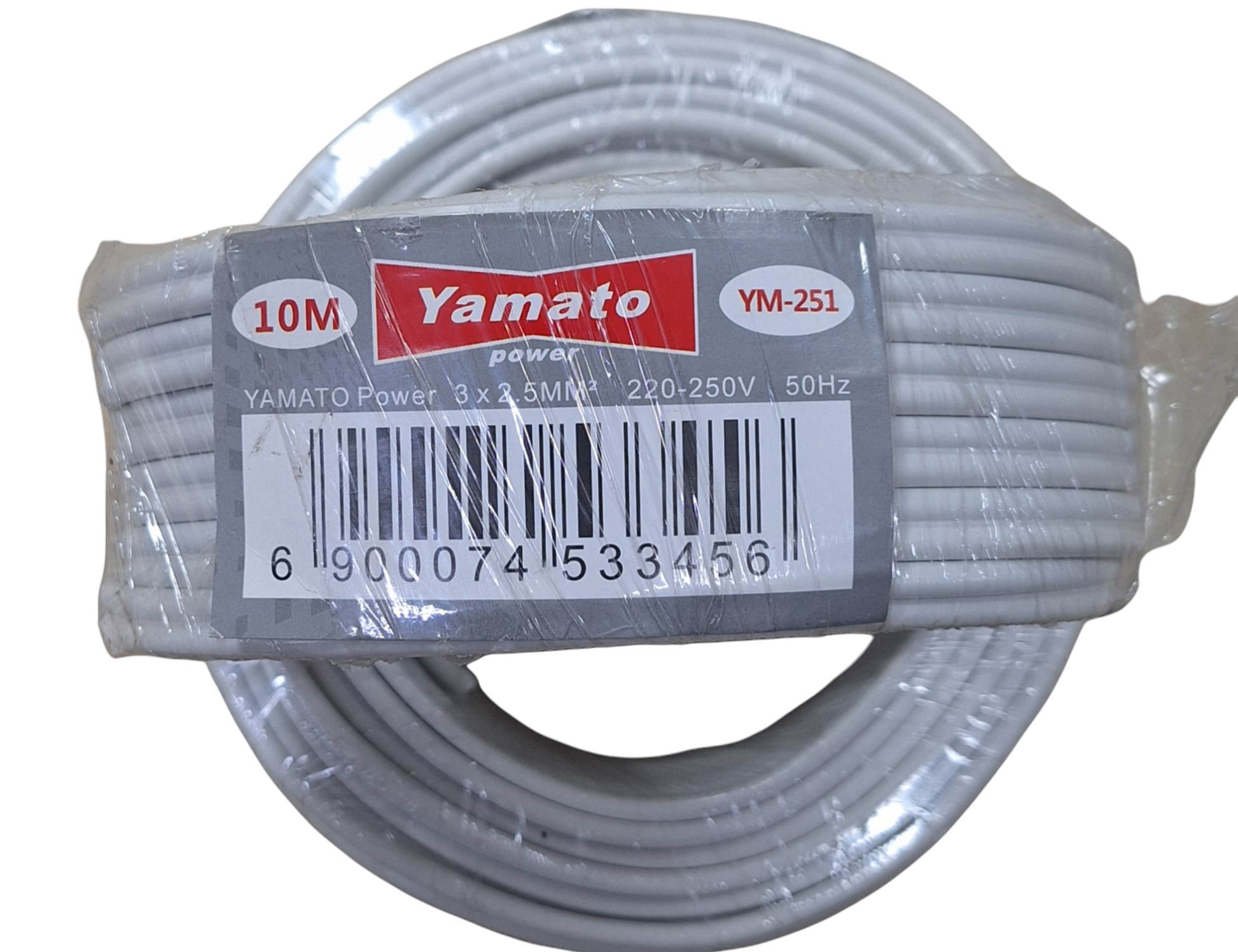 Yamato 10m 3x2.5mm² 220-250v 50Hz Wire - Little Tokyo SA