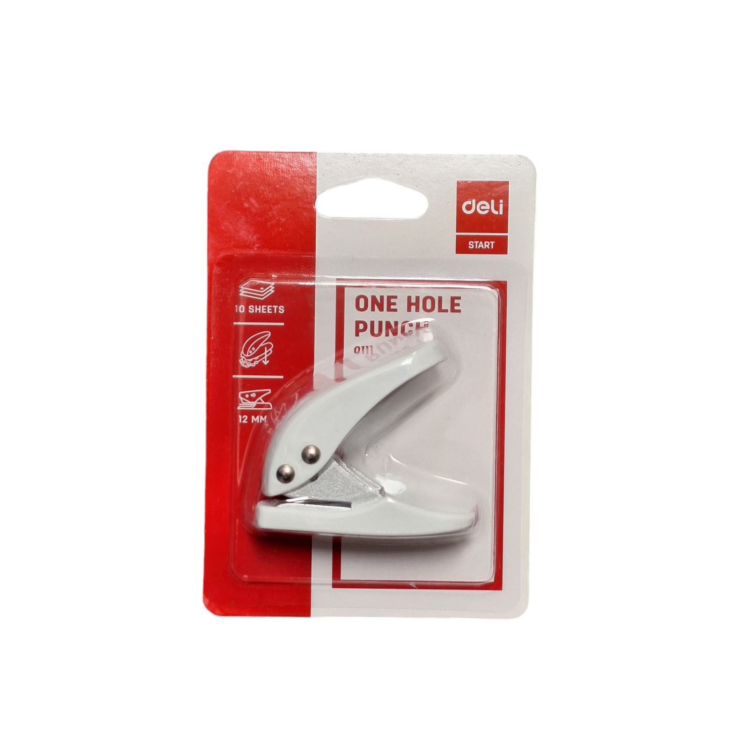 Deli Single Hole Punch - 12mm - Little Tokyo SA