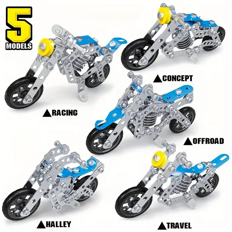 139pcs DIY Metal Puzzle Assembled Model Car - Little Tokyo SA