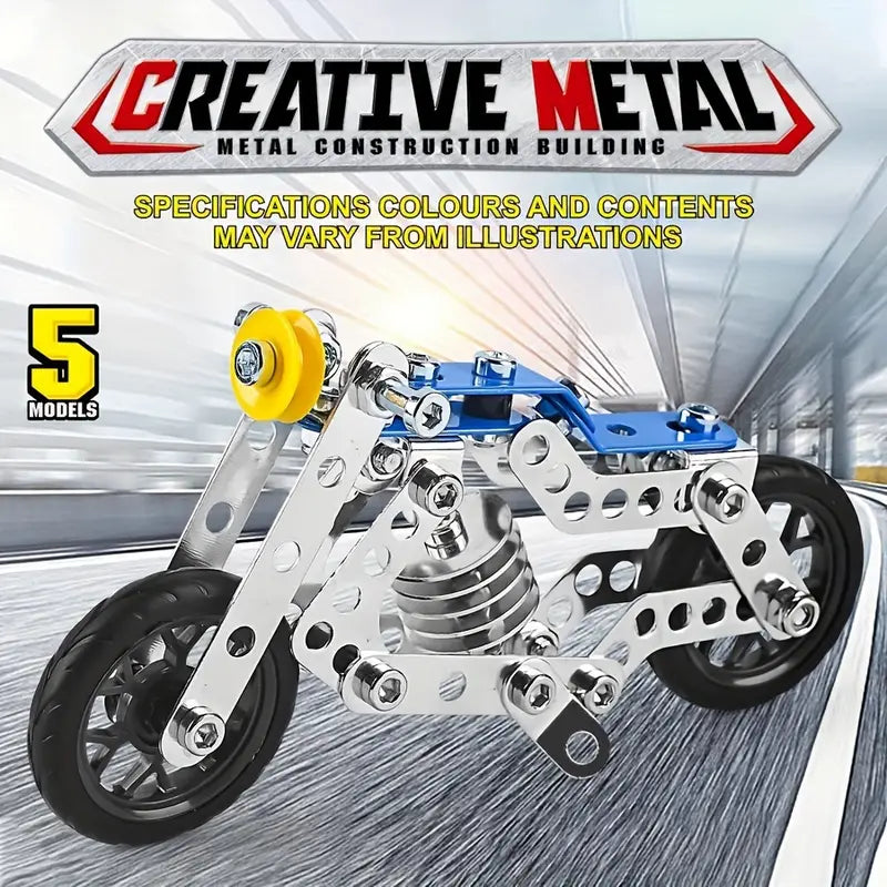 139pcs DIY Metal Puzzle Assembled Model Car - Little Tokyo SA