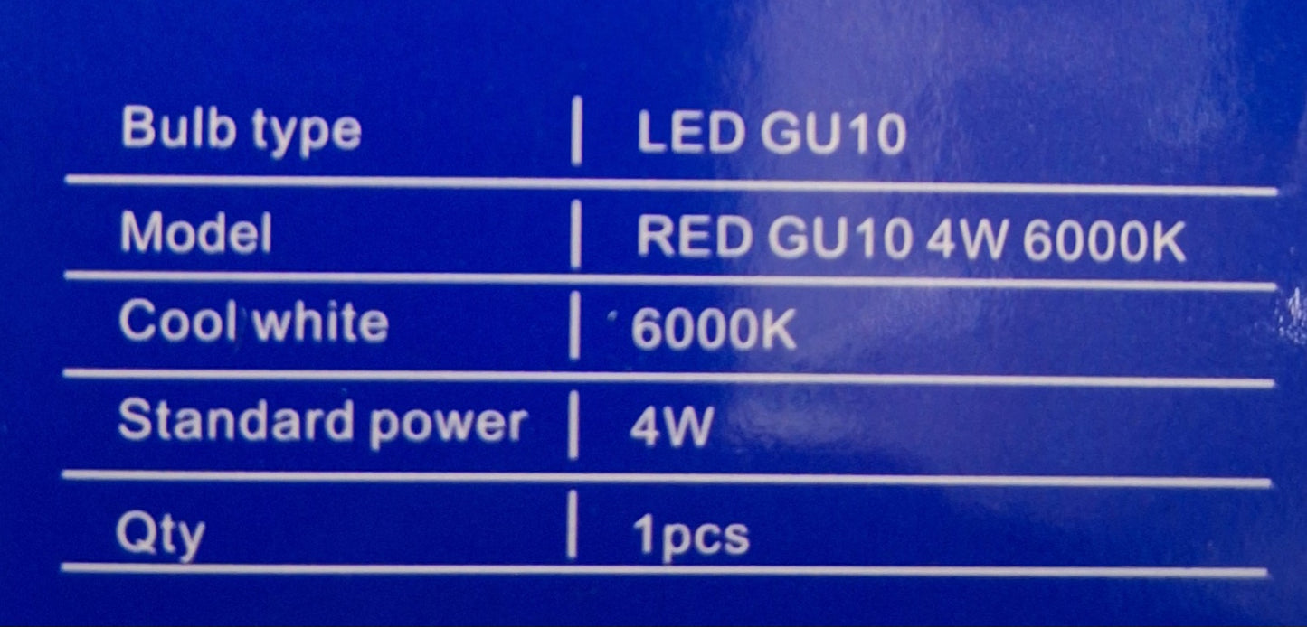 Redisson GU10 4 watt Downlight - Little Tokyo SA