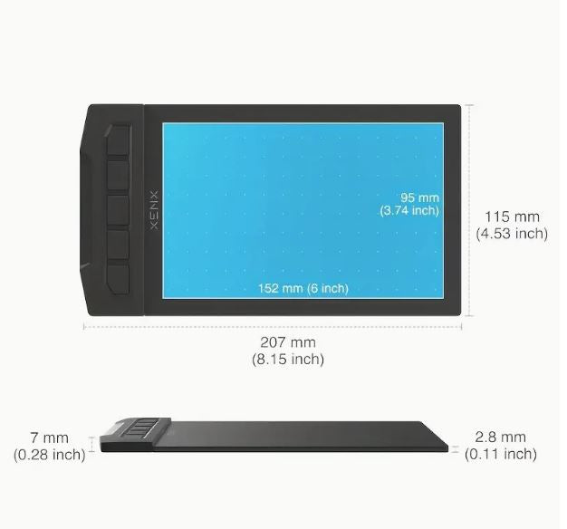 XENX Digital Tablet Computer Hand drawn Drawing Tablet - Little Tokyo SA