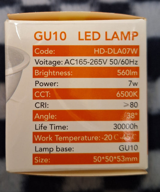 Hello Today GU10 LED Downlight 7 watts - Little Tokyo SA