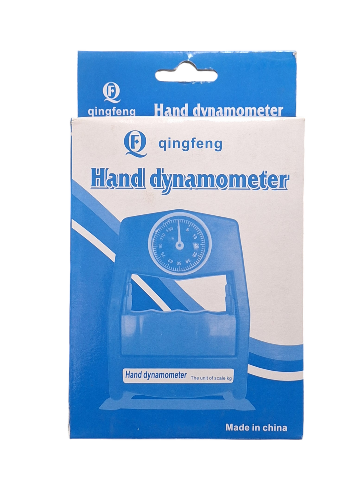 Hand Dynamometer from Little Tokyo SA showing a black grip and measurement dial for testing grip strength